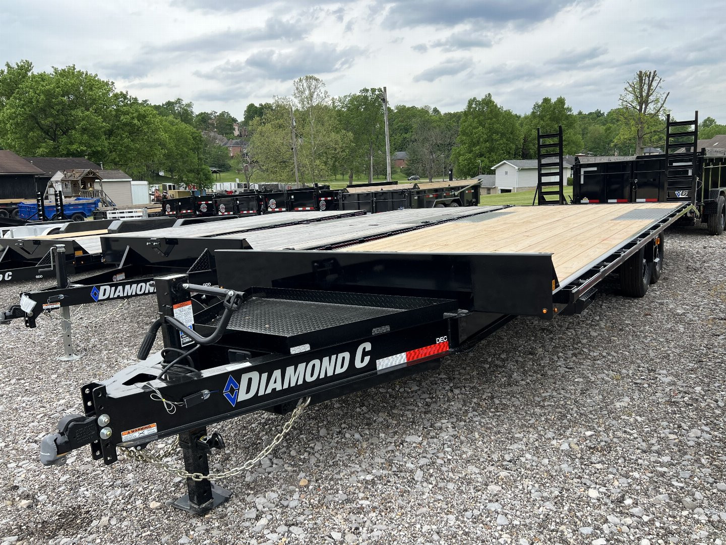 New 2024 Diamond C Trailers DEC207 24X102 Equipment Trailer