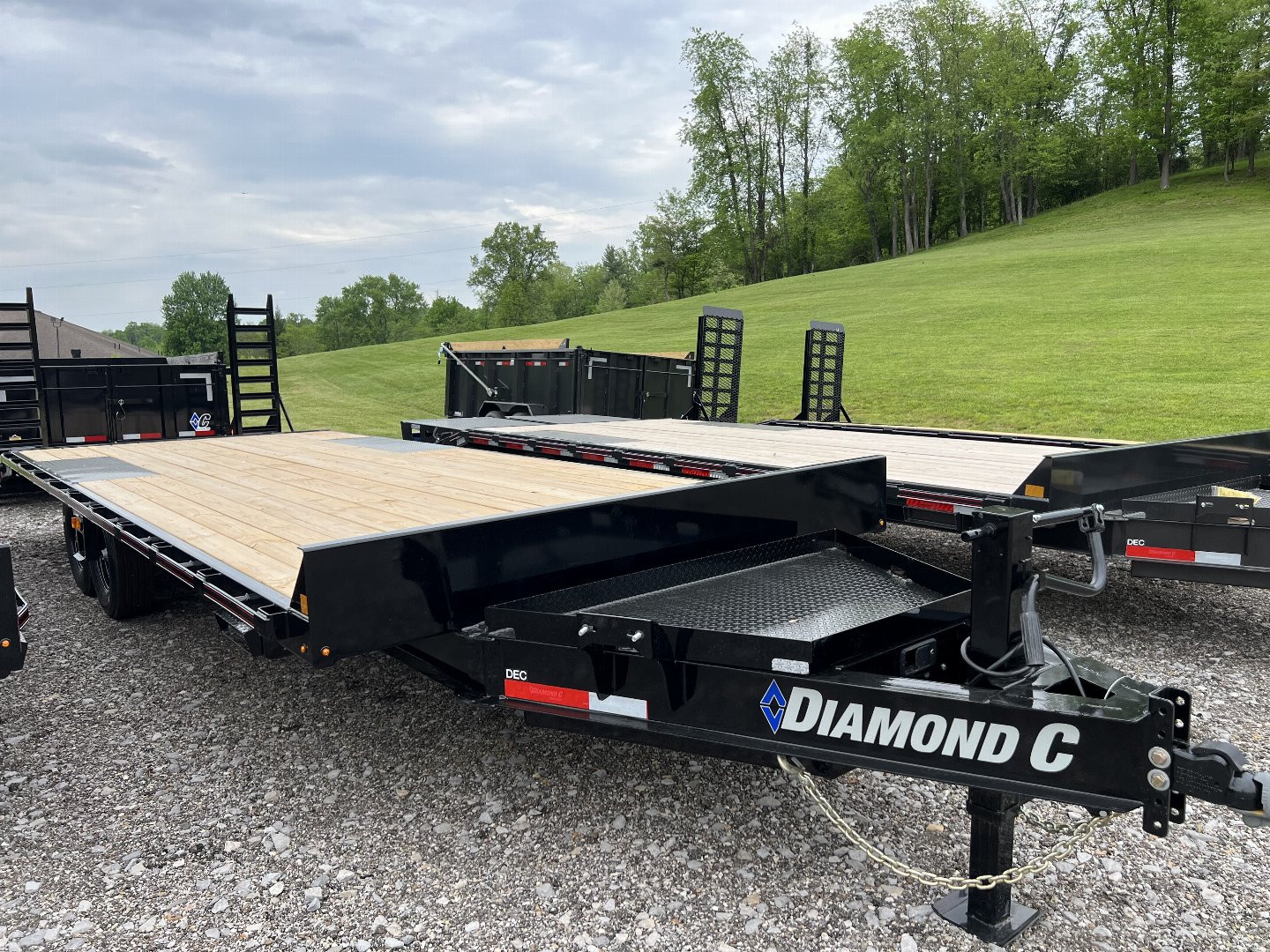 New 2024 Diamond C Trailers DEC207 24X102 Equipment Trailer