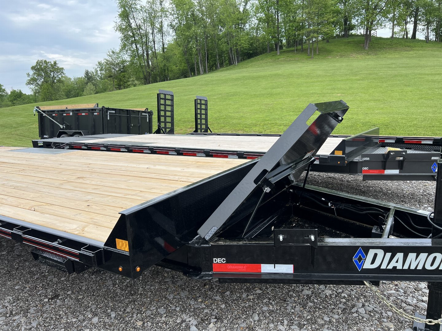 New 2024 Diamond C Trailers DEC207 24X102 Equipment Trailer