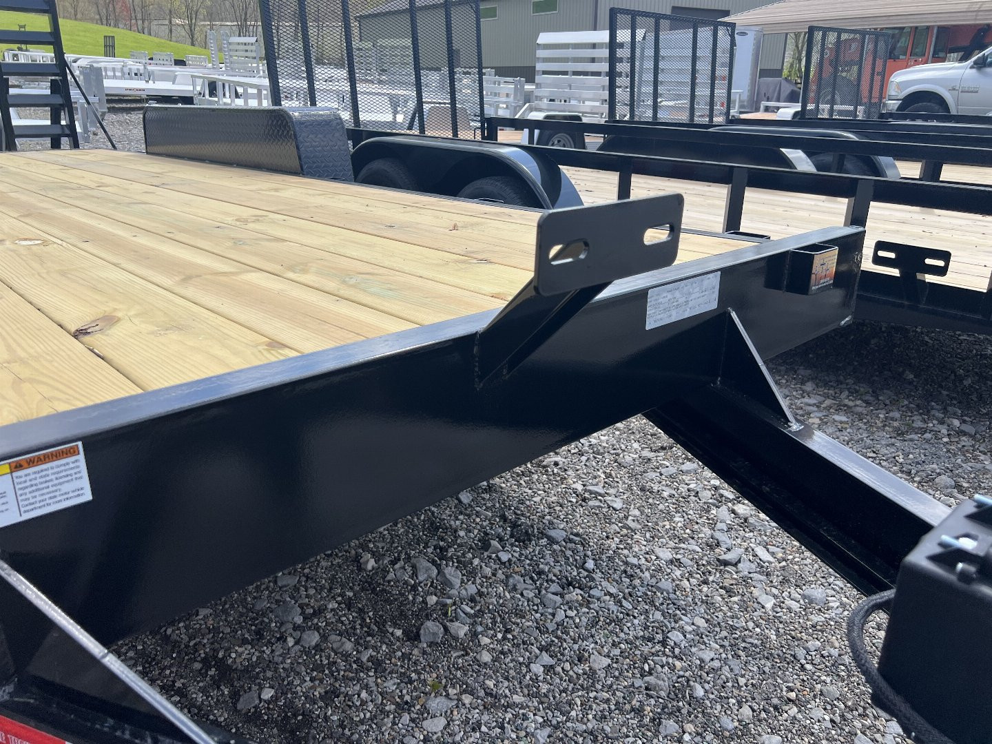 New 2025 Currahee Trailers WE7.1814KD Equipment Trailer