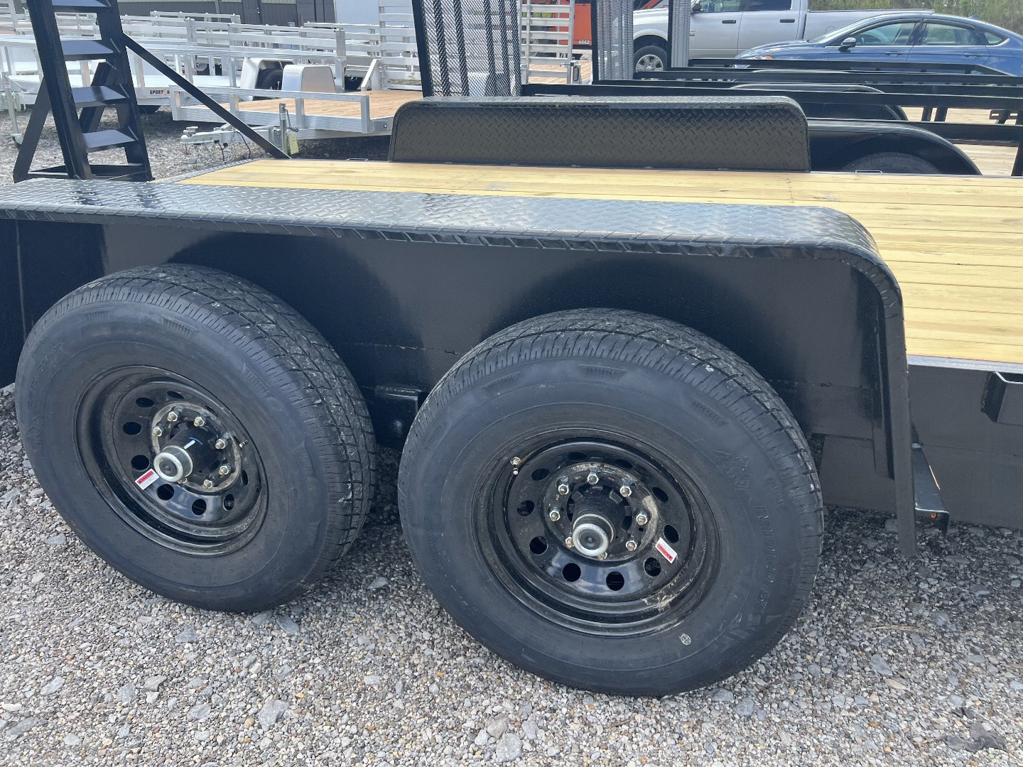 New 2025 Currahee Trailers WE7.1814KD Equipment Trailer