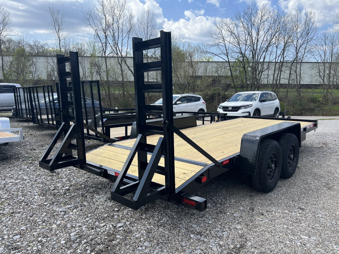 New 2025 Currahee Trailers WE7.1814KD Equipment Trailer