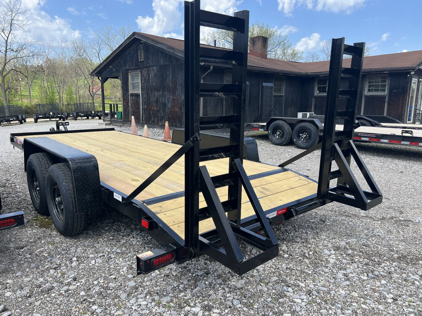 New 2025 Currahee Trailers WE7.1814KD Equipment Trailer