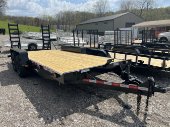 New 2025 Currahee Trailers WE7.1814KD Equipment Trailer