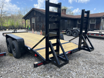 New 2025 Currahee Trailers WE7.1814KD Equipment Trailer