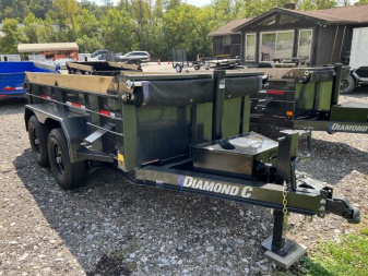 New 2023 Diamond C Trailers MDT206 10X60 Dump Trailer