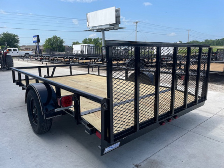 New 2025 Davidson Trailers 2025 DAVIDSON 83X12 SINGLE AXLE PIPE TOP UTILITY W/36"GATE,2' DOVE Utility Trailer