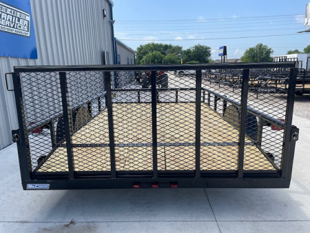New 2025 Davidson Trailers 2025 DAVIDSON 83X12 SINGLE AXLE PIPE TOP UTILITY W/36"GATE,2' DOVE Utility Trailer