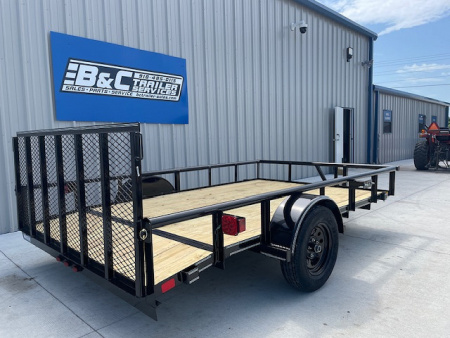 New 2025 Davidson Trailers 2025 DAVIDSON 83X12 SINGLE AXLE PIPE TOP UTILITY W/36"GATE,2' DOVE Utility Trailer