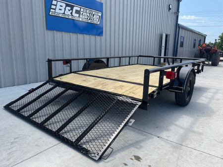 New 2025 Davidson Trailers 2025 DAVIDSON 83X12 SINGLE AXLE PIPE TOP UTILITY W/36"GATE,2' DOVE Utility Trailer