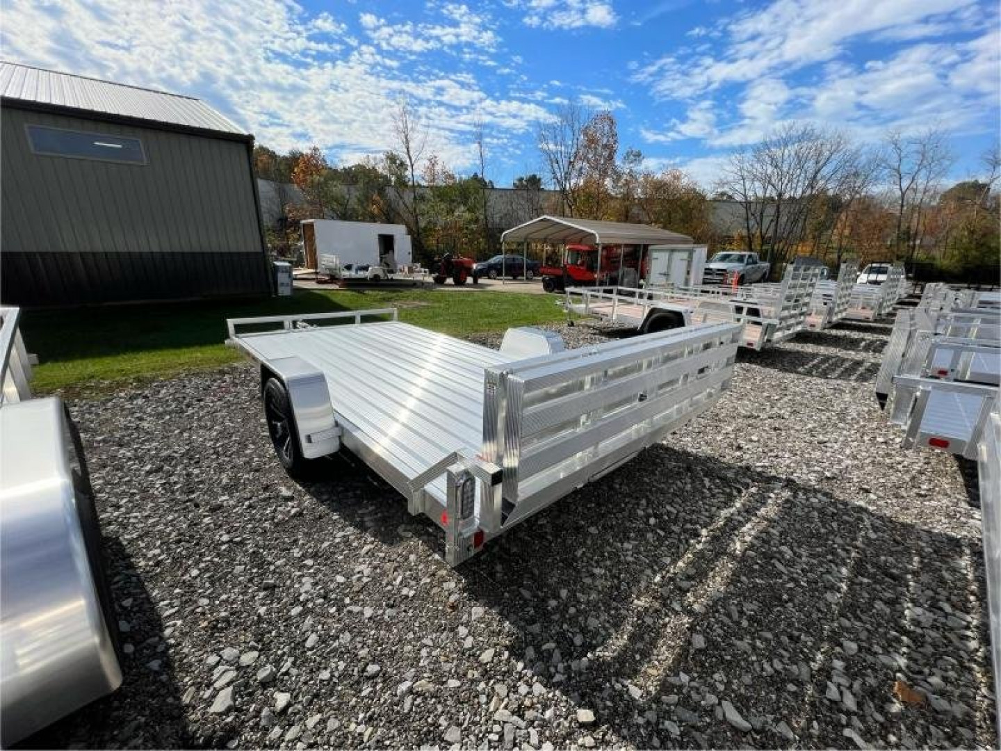 New 2024 Sport Haven AU714D-F Utility Trailer