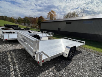 New 2024 Sport Haven AU714D-F Utility Trailer
