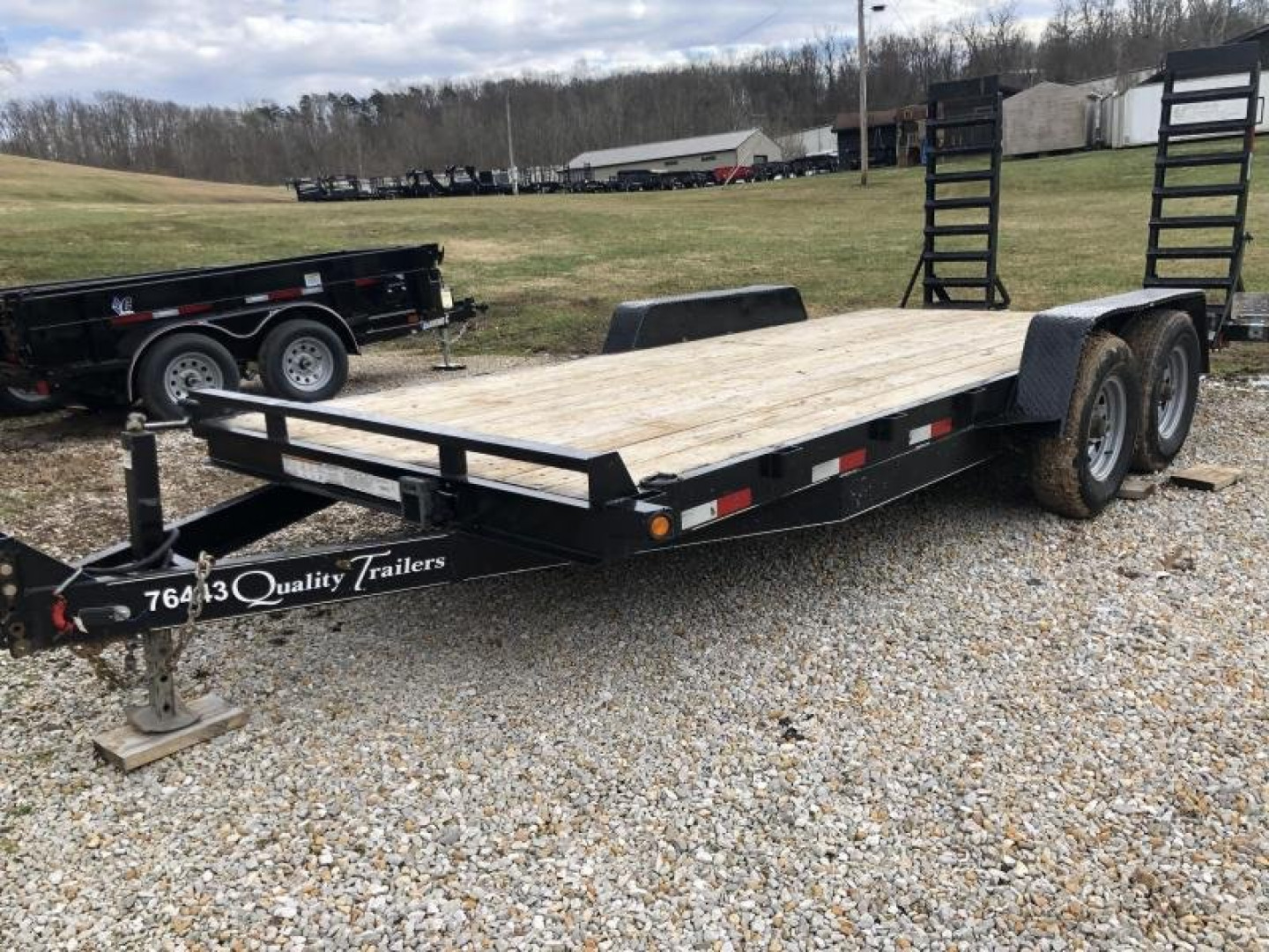 Used 2018 QUALITY TRAILERS 82X18 *For Rent* Equipment Trailer