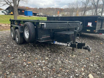 Used 2020 Diamond C Trailers *For Rent* 12X77 Dump Trailer