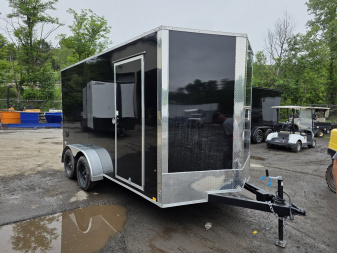 New 2025 Look Trailers ST DLX 7X14 7K - UTV Cargo / Enclosed Trailer