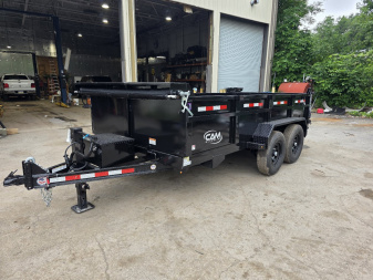 New 2025 Cam Superline 7X14 14K Dump Trailer