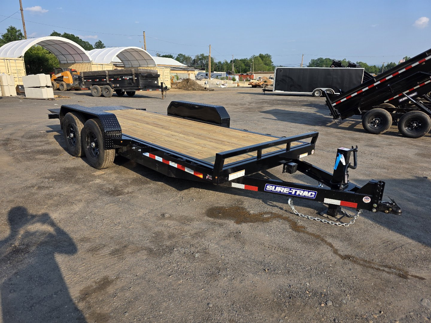 New 2025 Sure-Trac 7X18 14K TILT Equipment Trailer