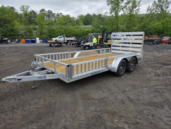 New 2025 Sure-Trac 7X16 ALUMINUM - ATV Utility Trailer