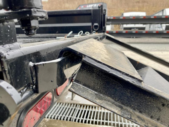 New 2025 Ironbull 8x16' Deckover Dump Trailer 21000# GVW * TRIPLE AXLE * TARP KIT * 10" I-BEAM FRAME * BED RUNNERS * 12K JACK * FOLD DOWN SIDES * OVERSIZE 5x20 SCISSOR * INTGRATED KEYWAY/10GA WALLS * IRONCLAD WARRANTY