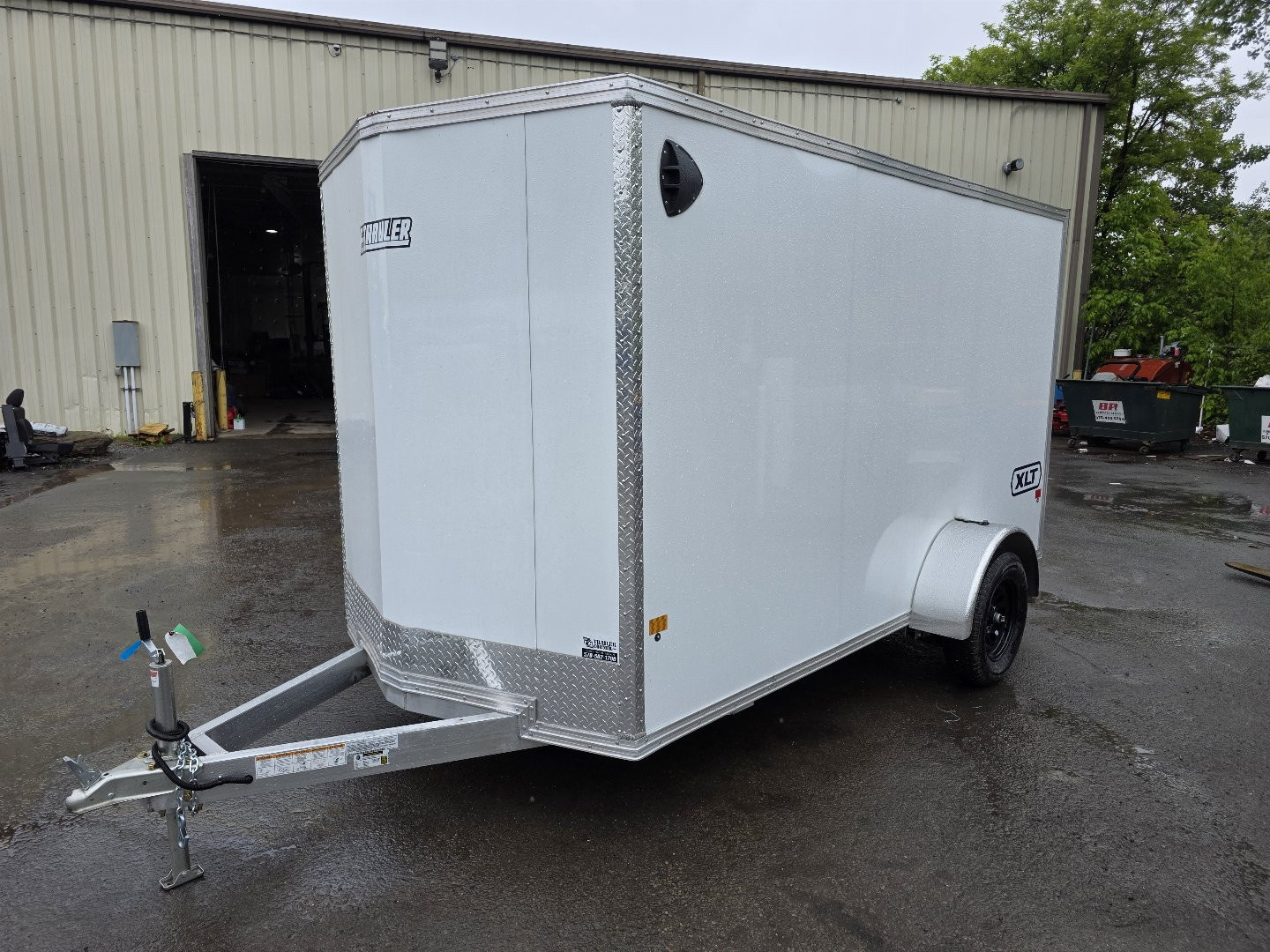 New 2025 Mission XLT 6X12 - ALUMINUM Cargo / Enclosed Trailer