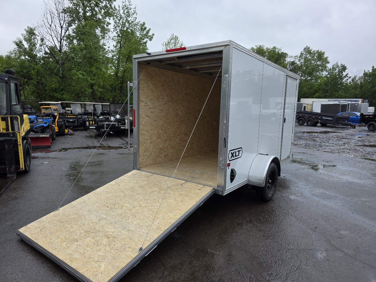 New 2025 Mission XLT 6X12 - ALUMINUM Cargo / Enclosed Trailer