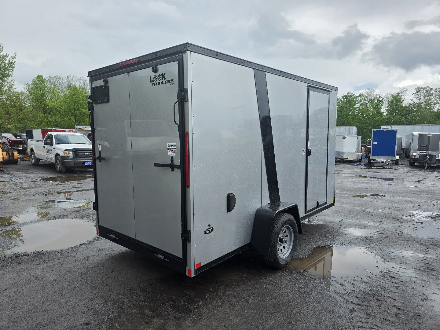 New 2025 Look Trailers ST DLX 6X12 - RAMP Cargo / Enclosed Trailer