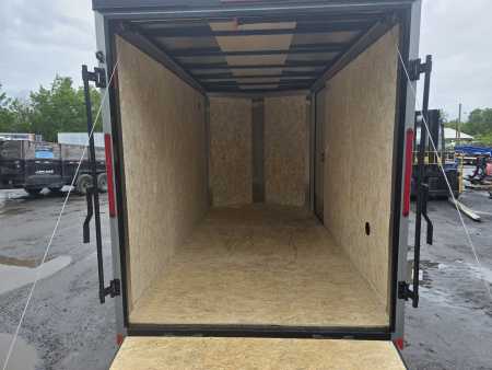 New 2025 Look Trailers ST DLX 6X12 - RAMP Cargo / Enclosed Trailer