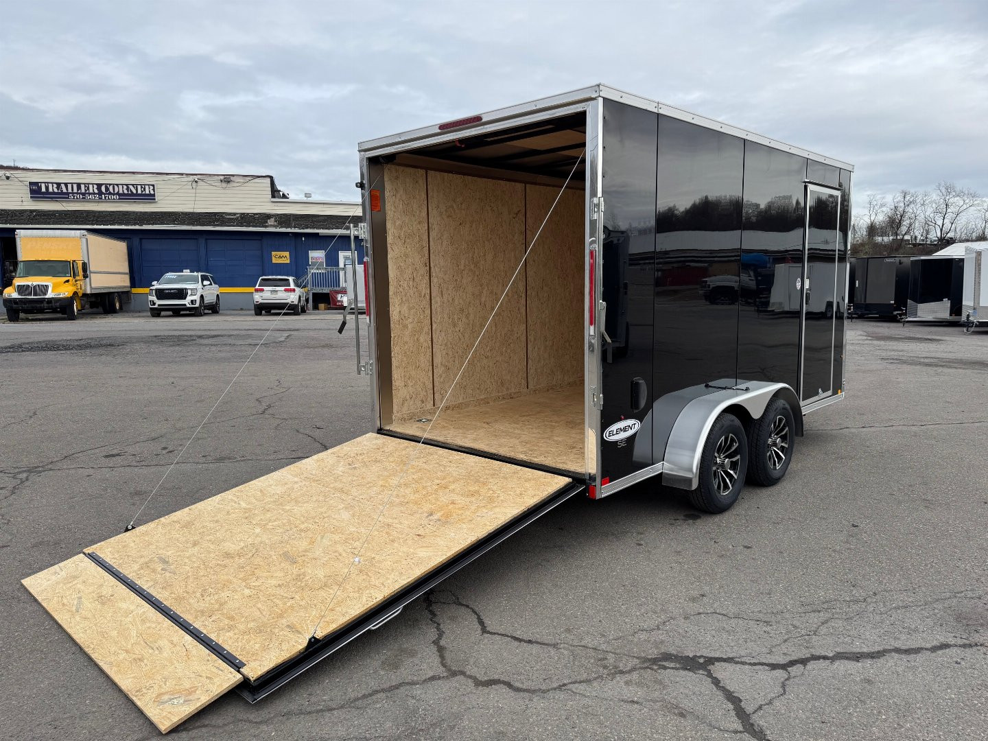 New 2025 Look Trailers ELEMENT SE 7X14 7K Cargo / Enclosed Trailer