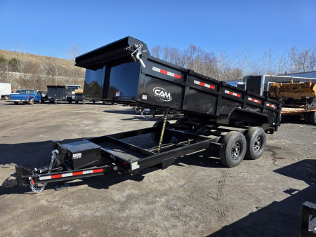New 2025 Cam Superline 7X16 14K - SCISSOR Dump Trailer