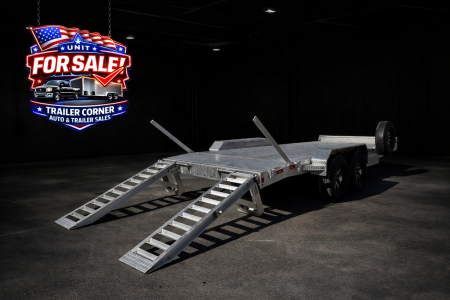 New 2025 Nordtek 82X18 14K - KNEE RAMPS Equipment Trailer
