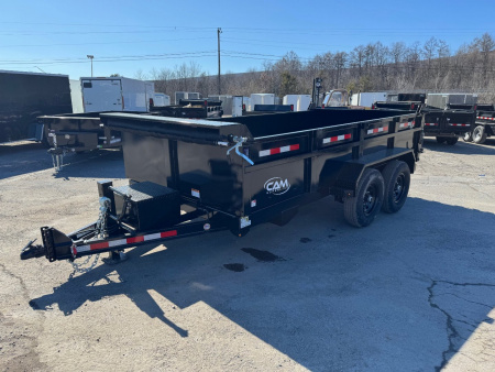 New 2025 Cam Superline 7X16 14K - RAMPS Dump Trailer