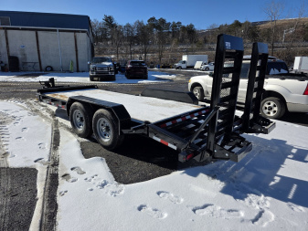 New 2025 Sure-Trac 15+3 15,400 PRO SERIES Equipment Trailer