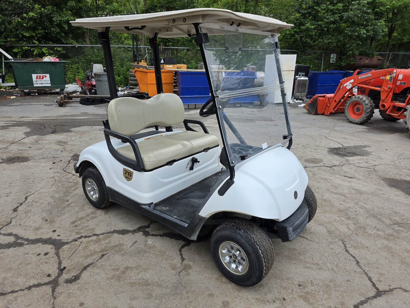 Used 2015 Yamaha GAS Golf Cart