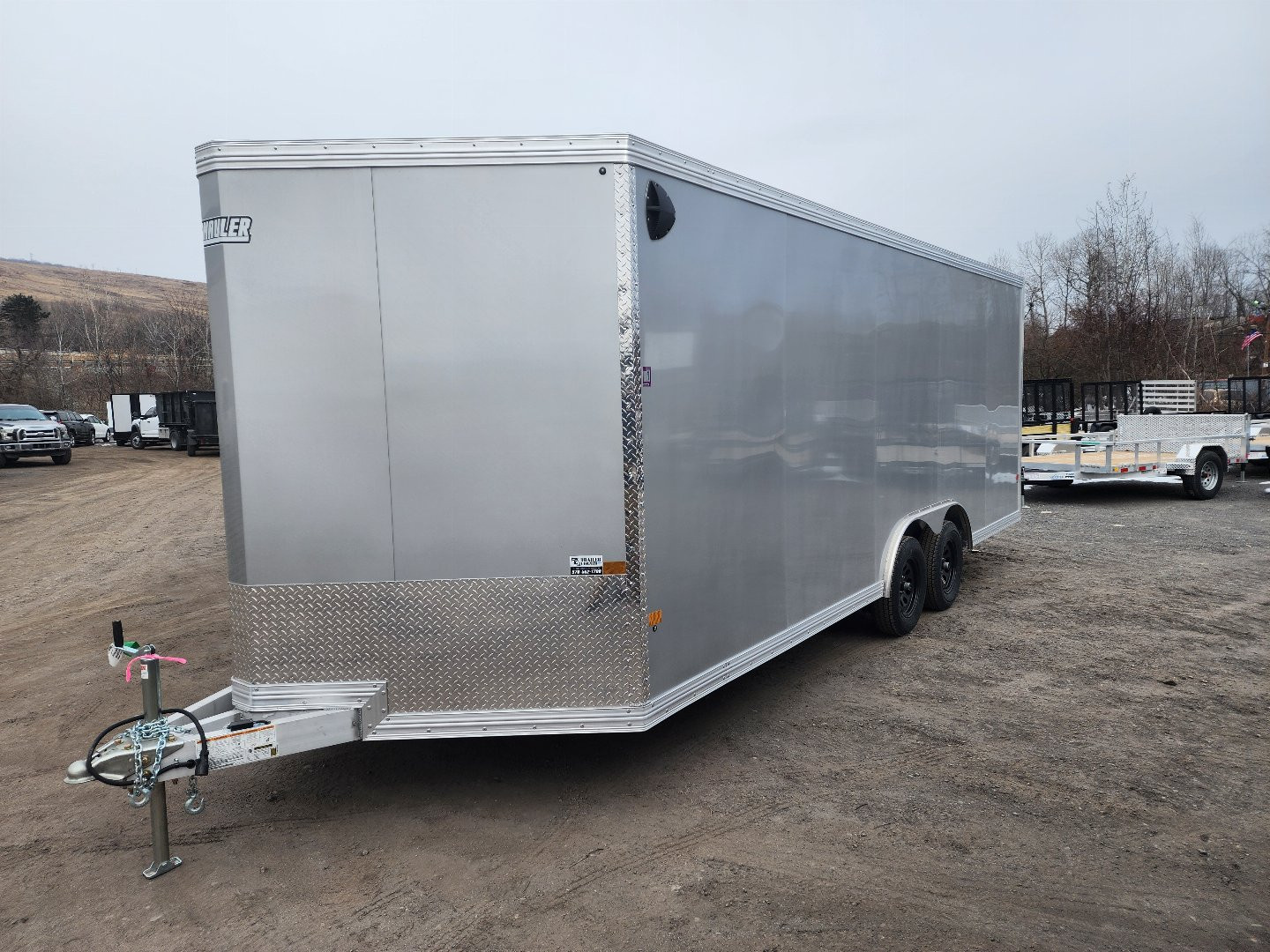 New 2025 Mission EZEC 8.5X20 7K Car / Racing Trailer