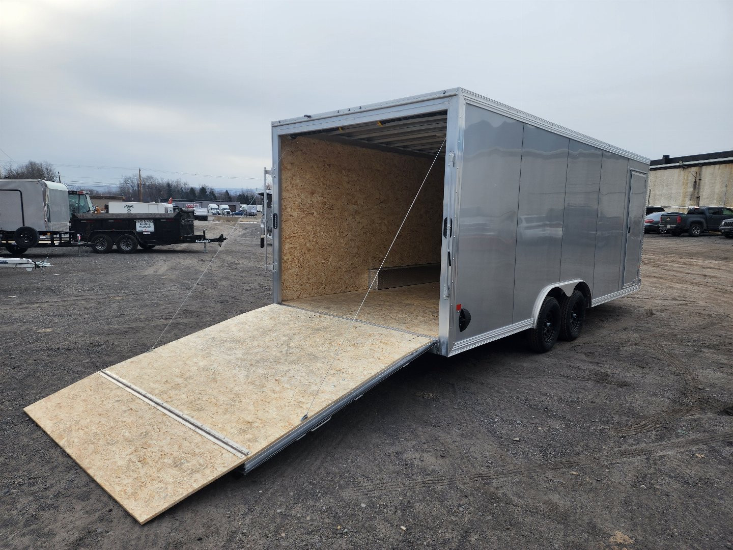 New 2025 Mission EZEC 8.5X20 7K Car / Racing Trailer