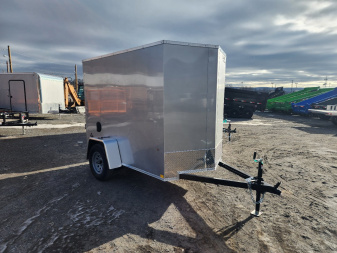 New 2025 Look Trailers ST DLX 5X8 - RAMP Cargo / Enclosed Trailer