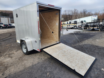 New 2025 Look Trailers ST DLX 5X8 - RAMP Cargo / Enclosed Trailer