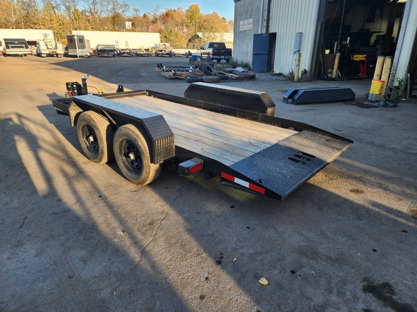 Used 2023 Cam Superline P5CAM614TT Equipment Trailer