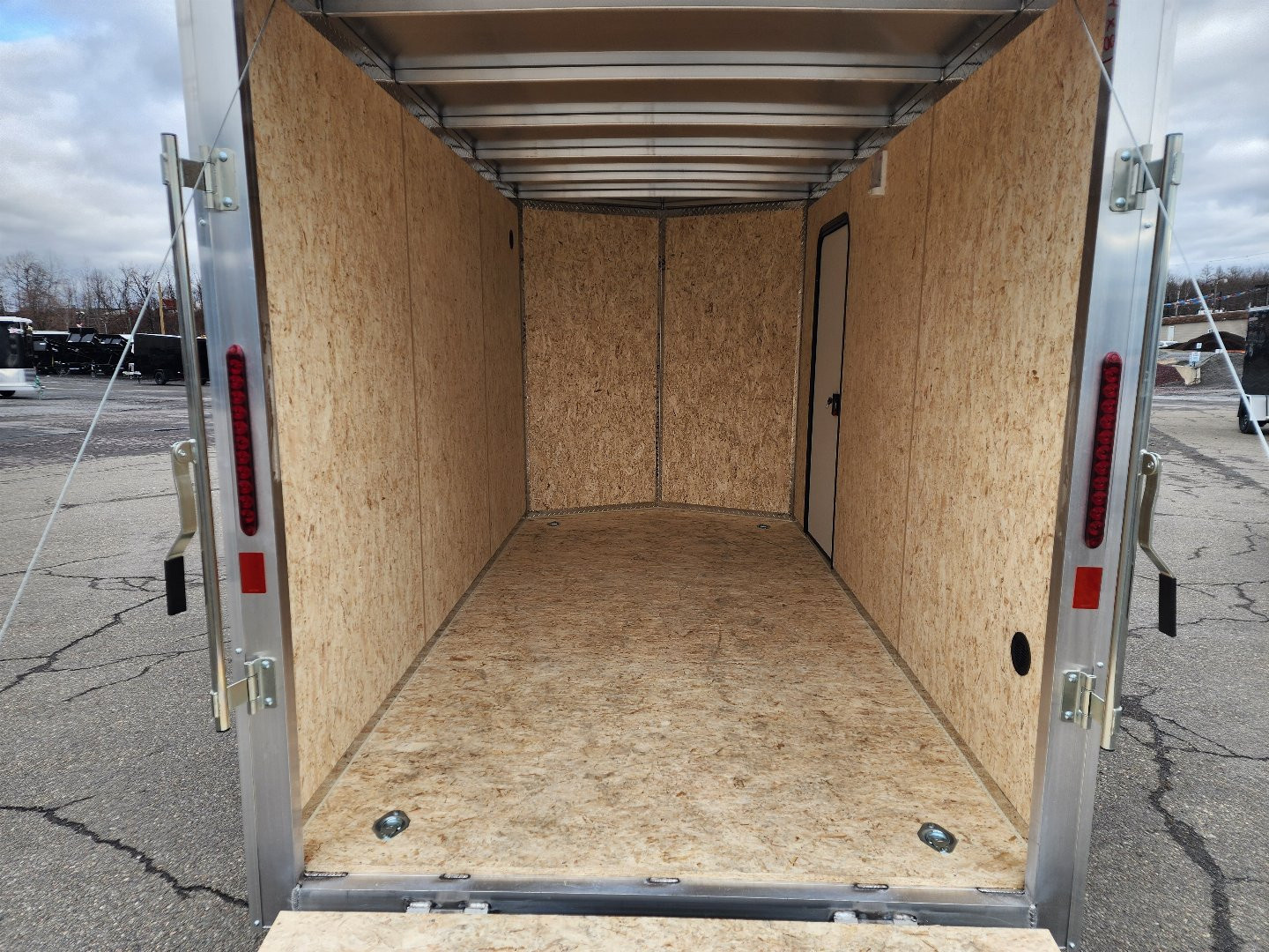 New 2025 Legend Trailers THUNDER 6X13 - ALUMINUM Cargo / Enclosed Trailer SCRATCH AND DENT SALE