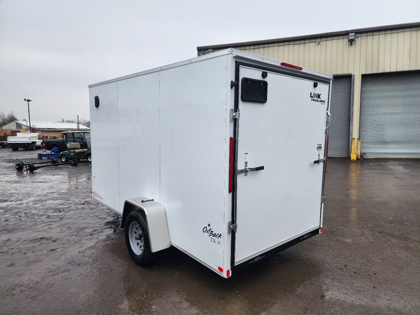New 2025 Pace American ST DLX 6X12 - RAMP Cargo / Enclosed Trailer