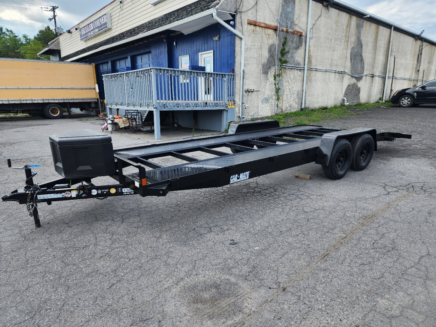 Used 2021 Car Mate Trailers 8.5X22 10K - USED Car / Racing Trailer
