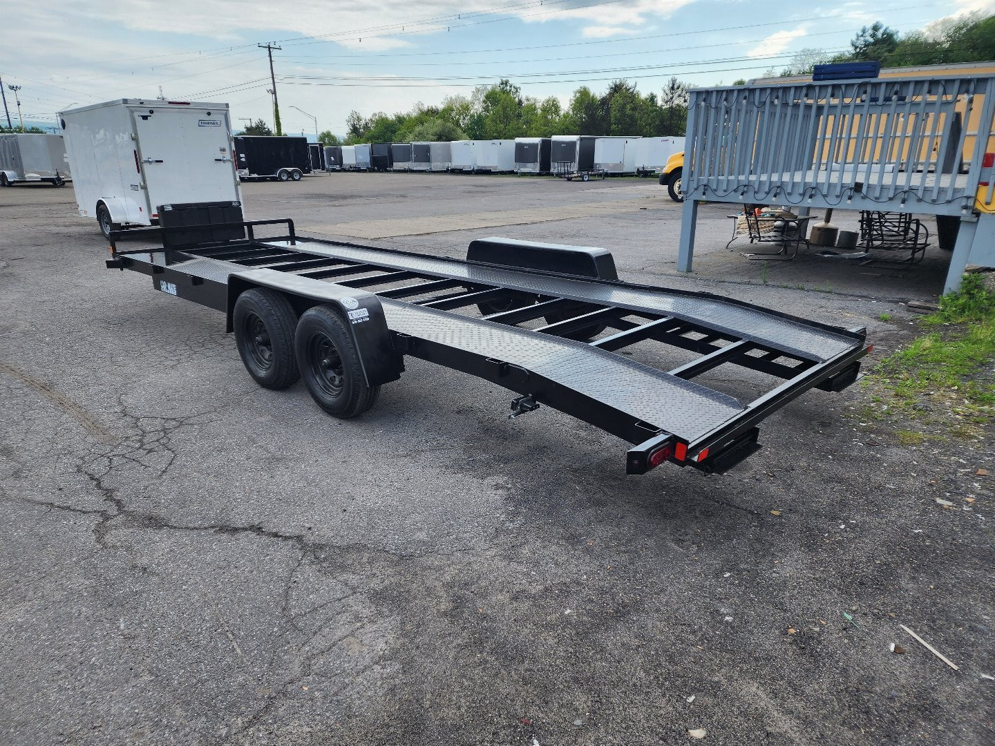 Used 2021 Car Mate Trailers 8.5X22 10K - USED Car / Racing Trailer