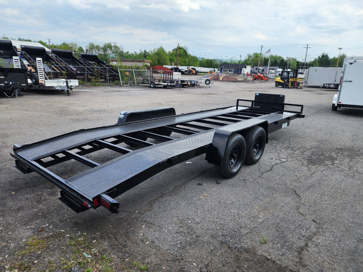 Used 2021 Car Mate Trailers 8.5X22 10K - USED Car / Racing Trailer