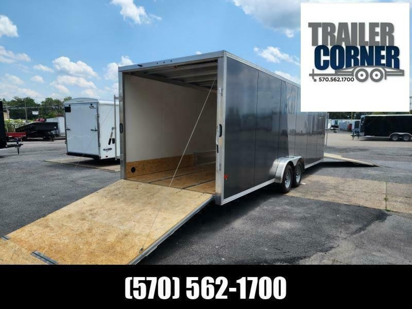 New 2023 Mission EZES 7.5X24 ALUM Snowmobile Trailer