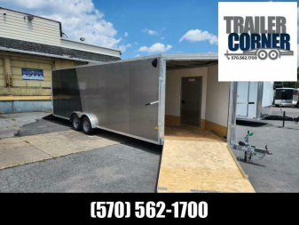 New 2023 Mission EZES 7.5X24 ALUM Snowmobile Trailer