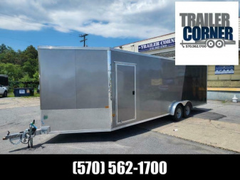 New 2023 Mission EZES 7.5X24 ALUM Snowmobile Trailer