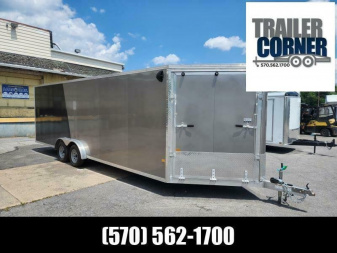 New 2023 Mission EZES 7.5X24 ALUM Snowmobile Trailer