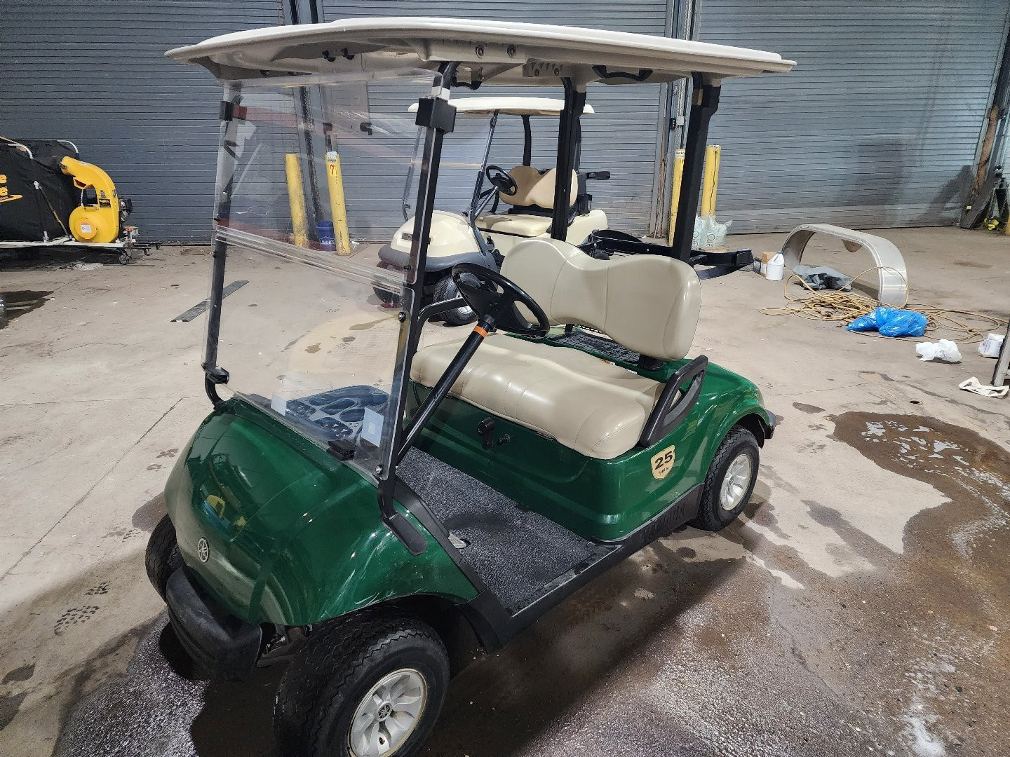 Used 2015 Yamaha GREEN Golf Cart