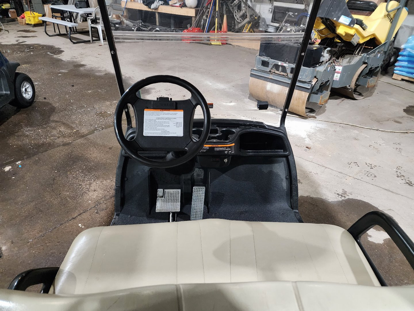 Used 2015 Yamaha GREEN Golf Cart