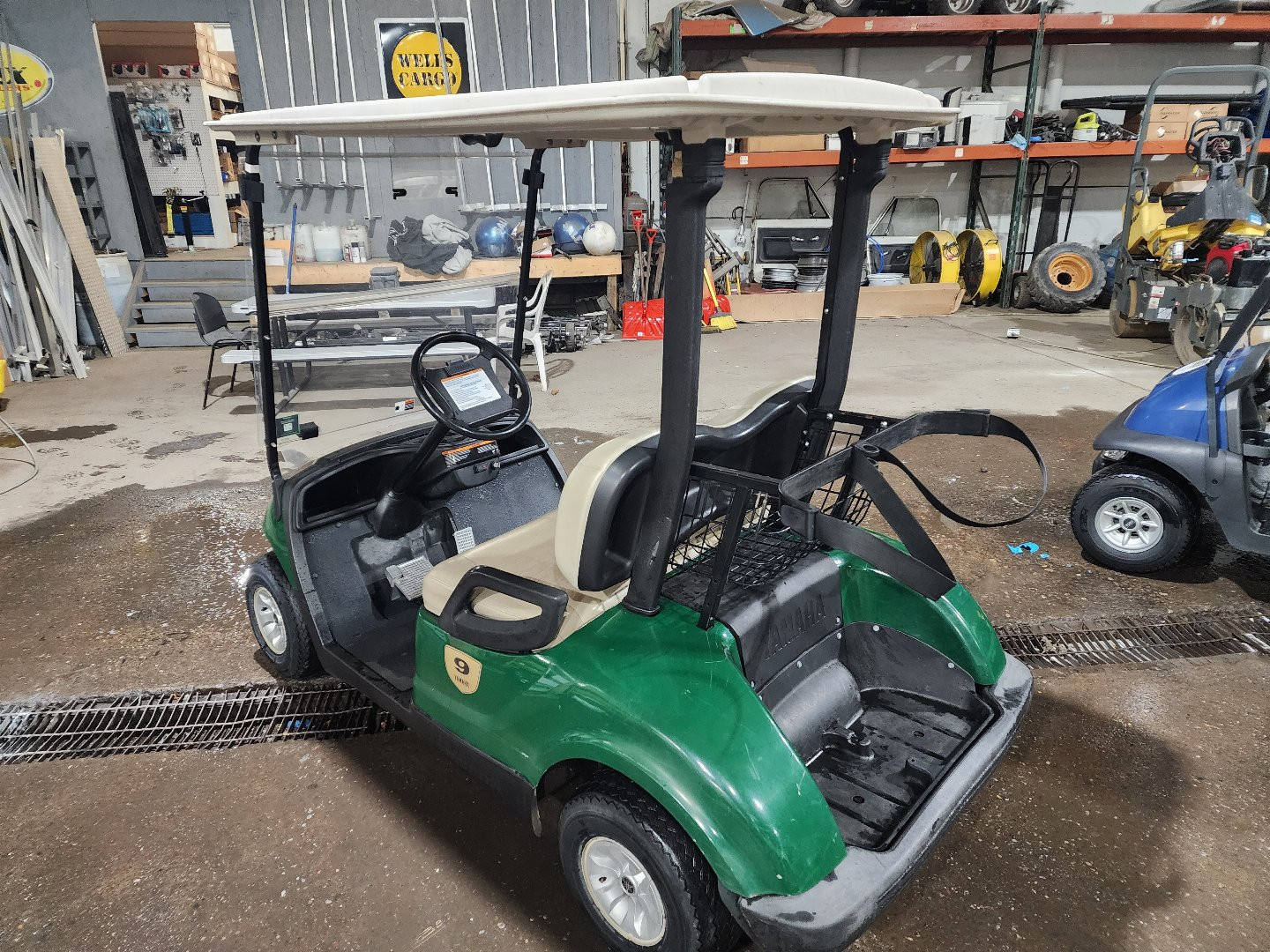 Used 2015 Yamaha GREEN Golf Cart